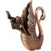 HALATUA Swan Spoonful Fork Holder Set - Exquisite Alloy Cutlery Accessories for Weddings & Special Occasions | Rust-Free Decorative & Robust - 7 Red Antique Sets - Buy Online on GoSupps.com