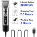 KEMEI KM-V310 Hair Clippers for Men - Professional Adjustable Cordless Clipper USB Rechargeable Wireless Barber Tool for Perfect Haircuts - Buy Online on GoSupps.com