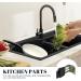 10pcs/Set Sink Mounting Set Practical Sink Attachment Clips Sink Mounting Clips Set of 10 for Easy Installation & Repair Pack of 10 Undermount Sink Mounting Clips Sink Mounting Hardware Convenient - Buy Online on GoSupps.com