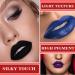 24 Hour Liquid Lipstick Set - 3 Pcs Matte Waterproof Lip Gloss in Dark Red Black Blue Purple & Pink - Long Lasting Non-Stick Cup Smudge Proof Makeup for Women - Buy Online on GoSupps.com