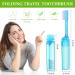 Potchen 150 Pcs Portable Travel Toothbrush Bulk - Individually Wrapped for Camping, School, Business Trip - Compact Size for Hotels and Hiking - Buy Online on GoSupps.com