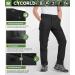 Cycorld Men's Hiking Pants | Breathable Zip-Off Trekking Trousers with 5 Deep Pockets | Outdoor Gear for Hiking & Leisure - Black - Buy Online on GoSupps.com