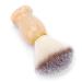 Gientan Shaving Brush - Soft Nylon Wool & Solid Wooden Handle | Premium Facial Beard Care Tool for Effortless Shaving - Buy Online on GoSupps.com