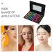 Healeved 3 Pcs 88 Shadow Palette Eye Makeup Pallet Woman Eyeshadow Eye Shadow Plate Plastic 1 count (Pack of 1) Assorted Colorx3pcs - Buy Online on GoSupps.com
