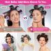 Obidodi 37 PCS Hair Rollers with Clips Large Rollers for Hair Volume with 4 Different Sizes of 63mm 48mm 36mm 25mm DIY Black Hair Curlers Rollers for Long Medium Short Hair (Black) - Buy Online on GoSupps.com