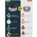 WasernAbf 750ml Dog Bowl - Exhaustproof Splash Protection | Travel-Friendly Removable Plastic Cat & Dog Water Bowl - Green & Gray - Buy Online on GoSupps.com