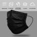 Lamy 50 PCS Black Disposable Face Masks - 3 Ply Breathable Protection for Men and Women - Buy Online on GoSupps.com