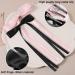 4pcs Hair Bows for Women Ribbon Long Tail Bowknot Hair Clips Elegant Tassel Hair Bow Clips Ponytail Holder Hair Accessories - Buy Online on GoSupps.com