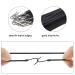 Hotop 15 Pack Elastic Hair Ties - Black Ponytail Holders for Styling - Buy Online on GoSupps.com