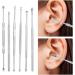 ULTECHNOVO 18 Pcs Ear Wax Removal Kit - Stainless Steel Ear Cleaner Set - Earwax Cleaning Tools - 17.5X6CMx3pcs Silverx3pcs - Buy Online on GoSupps.com