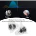 Sonew High Fidelity Ear Plugs for Concerts - 27dB Noise Reduction Earplugs with Case - Black - Buy Online on GoSupps.com