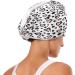 Love Leopard Pattern Dry Hair Cap & Quick Drying Towel Set - Super Absorbent Soft & Comfortable - 2 Piece Set - Buy Online on GoSupps.com