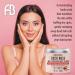 Coconut Rose Body Scrub Exfoliator with Biotin, Collagen & Stem Cells | Natural Exfoliating Salt Scrub for Moisturizing Skin, Acne, Cellulite, Wrinkles | 11 oz - Buy Online on GoSupps.com