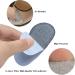 Self-Adhesive Heel Grips Liner Cushions Inserts - Prevent Heel Slipping and Foot Pain with Extra Soft Pads - Super Comfort Microsuede Heel Grips (4 Pairs) - Buy Online on GoSupps.com