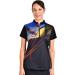 SAVALINO Women's Bowling Sublimation Printed Jersey - Black | Moisture-Wicking Material | Sizes S-5XL | XX-Large - Buy Online on GoSupps.com