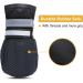 Dimicoo Breathable Mesh Dog Boots - Nonslip Rubber Sole Dog Shoes (Pack of 4) - S (1.97 Width) - Black - Buy Online on GoSupps.com