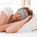 Shop Elephant Pattern Unisex Sleep Eye Mask | Soft Travel Eye Shade Cover for Yoga & Shift Work - International Shipping Available - Buy Online on GoSupps.com
