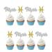 ShuanQ Zodiac Cupcake Toppers (Pisces)
