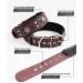 Handmade Leather Dog Collar - 5cm Wide Luxurious & Robust for Large/Medium Breeds (57-67.5 cm) - Soft Brown Neck Band - Buy Online on GoSupps.com