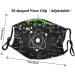 4 Pack Washable Science Chalkboard Dustproof Masks with Filter Pocket and Nose Wire - Adjustable Breathable Masks for Men and Women - Buy Online on GoSupps.com