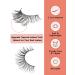 Buy Wispy Cat Eye False Eyelashes | Natural 10mm Short Lashes Pack - 7 Pairs of Soft 3D Volume C Curl Eyelashes | Siligli S53 - Buy Online on GoSupps.com