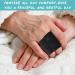VerteLife Adjustable Elastic Finger Brace | Breathable Finger Splint Support for Arthritis & Sport Injuries - Black/L - Buy Online on GoSupps.com