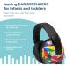 Banz Bubzee Baby Ear Defenders 0-36 Months Prism - Loud Noise Cancelling Baby Headphones & Toddler Ear Muffs Size Adjustable Geo Print - Buy Online on GoSupps.com