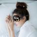 Shop Kdqua 'I Love You to The Moon and Back' Silk Eye Mask - Perfect Long Distance Relationship Gift for Girlfriend/Boyfriend | Adjustable Lightweight Blackout Sleep Mask - Buy Online on GoSupps.com