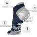 6 Pairs Navy Blue Non-Slip Gripper Yoga Socks for Men & Women - Size Large - Buy Online on GoSupps.com