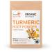 Organic Turmeric Powder 2oz (56g) - High Curcumin Content Raw from India Vibrant Culinary Spice for Curries Golden Milk & Healthy Recipes - 100% Pure Curcuma Powder