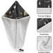 Super Absorbent Stars & Moons Black Hair Towels - Quick Dry Hair Turbans (2 Pack) | Perfect for Women & Girls - Buy Online on GoSupps.com