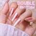 Double Rhythm Cat Eye Gel Nail Polish Set - 6 Shimmer Glitter Colors with 9D Holographic Magnet Effect | International Shipping Available - Buy Online on GoSupps.com