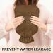 Brown Hot Water Bottle with Cover - Pain Relief & Bed Warmer for Cramps - 2L International Shipping - Buy Online on GoSupps.com