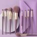 Portable Makeup Brushes Set - Soft Fine Workmanship for Home & Travel - International Shipping Available - Buy Online on GoSupps.com
