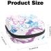 Colorful Butterfly Print Sanitary Napkin Storage Bag - Menstrual Cup Pouch & Travel Organizer | Large Capacity & Portable Makeup Bag - Color 13 - Buy Online on GoSupps.com