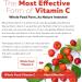 Organic Vitamin C | Whole Food Vitamin C from Fruit Plus Absorption Enhancing Cofactors - Vegan Enhanced Bioavailability - Immune Support Antioxidant Total Health (90 Servings) - Buy Online on GoSupps.com