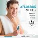 Altego Portable Water Flosser - Cordless Dental Oral Irrigator for Teeth Cleaning Braces & Bridges | Waterproof Rechargeable 3 Modes | 150ml Travel Tank - Buy Online on GoSupps.com