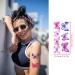 10 Sheets Coszeos Butterfly Temporary Tattoos for Women Girls Kids - Colorful Butterflies Wings Tattoo Stickers - Waterproof Body Art for Birthday Party Favors - Buy Online on GoSupps.com