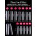EBANKU 120pcs Clear Full Cover Dual Nail System - Flat Acrylic Nail Extension Tips & Nail Art Tools for Perfect Manicure - Buy Online on GoSupps.com