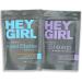 Hey Girl Sleep + Feel Better Tea Bundle - Sleep Tea w/Chamomile Valerian Root & Lemon Balm in Tea Bags + Feel Better Herbal Tea with Echinacea Elderberry Vitamin C - Buy Online on GoSupps.com