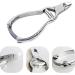 Pro Heavy Duty Barrel Spring Toe Nail Cutter - Sharp Trimmers for Thick Toenails - Manicure & Pedicure Clippers for Men and Women - Stainless Steel - Buy Online on GoSupps.com