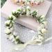Brikuinr Boho Flower Wreath - White Hair Garland & Headband for Weddings & Parties - Buy Online on GoSupps.com