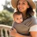 Boba Wrap Baby Carrier - Stretchy Sling for Newborns up to 35 lbs (Grey) - Buy Online on GoSupps.com