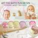 Mermaid Bath Bombs for Kids Girls - 6 Pcs Natural Fizzy Shell Bubble Bath Bomb Kit with Surprise Jewelry Toys - Perfect Christmas Easter Gift Set - Buy Online on GoSupps.com