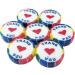 100 Rainbow THANK YOU wrapped rock sweets with a red heart in Mango Passion Cheesecake Flavour - suitable for vegans - Buy Online on GoSupps.com