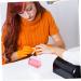 nail polish head box nail drill storage nail grinding head holder nails drill bits nail drill bit holder drill bit holder for nails drill bits for nails Organizer clean plastic - Buy Online on GoSupps.com
