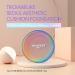 TROIAREUKE Seoul Bridal Cushion Foundation Shade 22 - Yellow Beige | Natural Wedding Makeup for All Skin Types | Flawless Glowing Finish - Buy Online on GoSupps.com