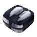 Menstruation pad bag with zipper women's napkin bag tampons collective bags for women and girls (broken angel wings)