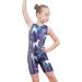 EQSJIU Girls Gymnastics Leotard 3-4T Darkblue | Rainbow Mermaid Butterfly Stars Leopard Galaxy Tie Dye Cosmos Print - Buy Online on GoSupps.com