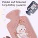 Leakage-Proof Heat Bottles | Portable Hot Water Bottle for Pain Relief | Cute Cartoon Design for Cozy Nights | Thickened PVC 18x11.09x4.53 - Buy Online on GoSupps.com